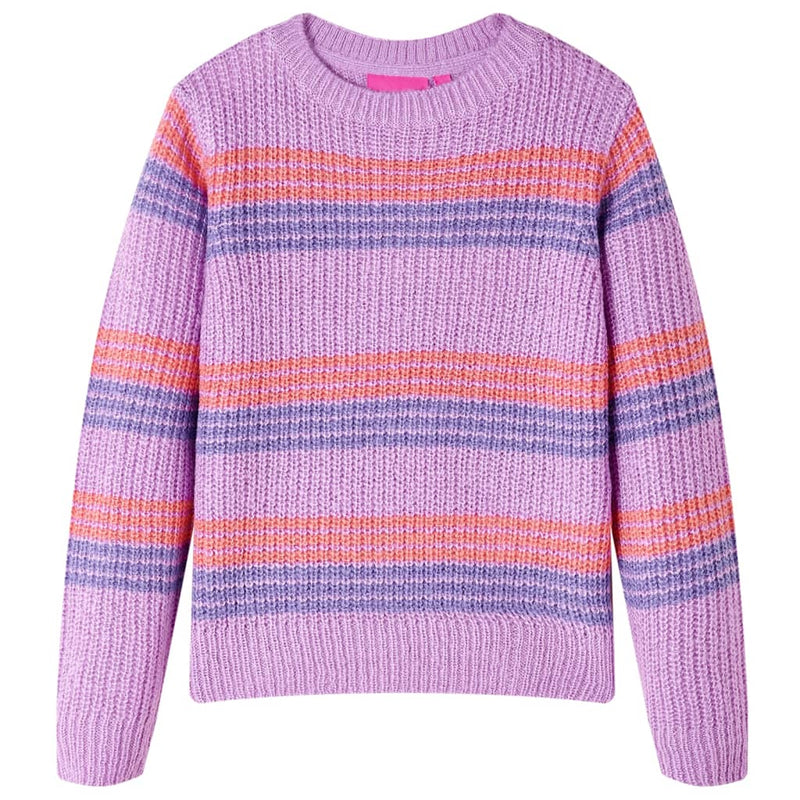 VIDAXL SWEATER BAMBINI MOLTO CON STRUES 92 LiLAC E ROSA