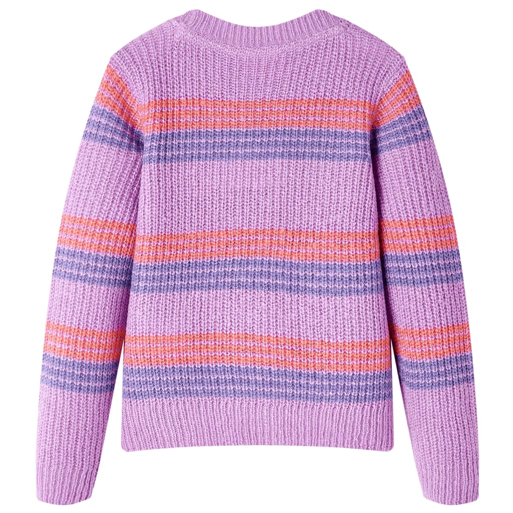 VIDAXL SWEATER BAMBINI MOLTO CON STRUES 128 LiLAC E PINK