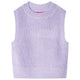 Vidaxl kinderspencer gebreid 104 lichtlila