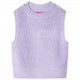 Vidaxl kinderspencer gebreid 116 lichtlila