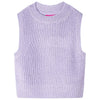 Vidaxl KintensPencer a maglia 128 lilla leggera