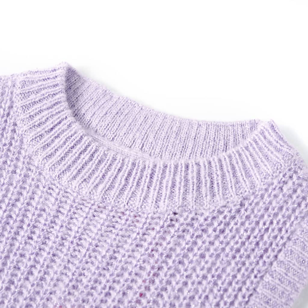 Vidaxl KintensPencer a maglia 128 lilla leggera