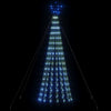 Vidaxl Light Cone 275 LED blu 180 cm