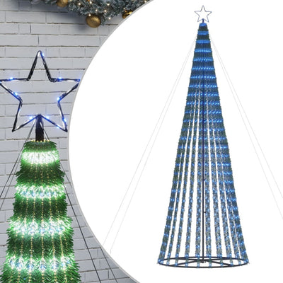Vidaxl Light Cone 688 LED azules 300 cm