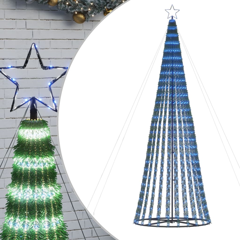 Vidaxl Light Cone 688 LED blu 300 cm