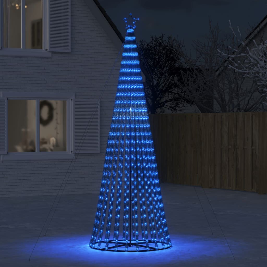 Vidaxl Light Cone 688 LED blu 300 cm