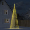 Vidaxl LED Tree di Natale 1544 LED 500 cm Bianco caldo
