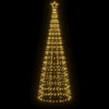 Vidaxl led-kerstboom met spikes 570 leds warm wit 300 cm