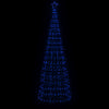 Cono leggero Vidaxl con perni di terra 570 LED blu 300 cm