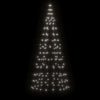 Vidaxl LED Tree di Natale a Vlaggenmast 200 LED BIHE CREDDO 180 cm