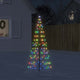 Vidaxl Led Christmas Tree on Blagpole 200 LED Colorido 180 cm