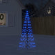 Vidaxl Light Cone su flagpole 200 LED blu 180 cm
