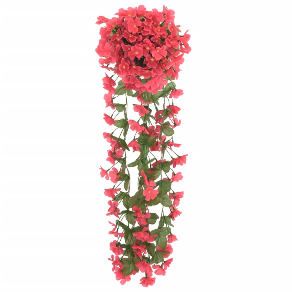 Vidaxl Garlands natalizi con fiori 3 St 85 cm rosé