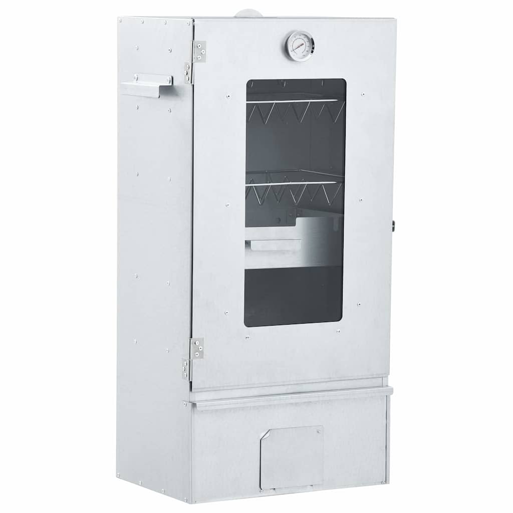 Affumicatore BBQ Vidaxl con generatore di fumo freddo in acciaio zincato