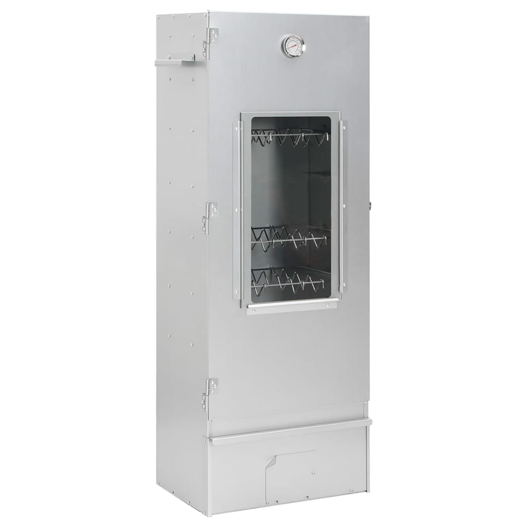 Affumicatore BBQ Vidaxl con generatore di fumo freddo in acciaio zincato