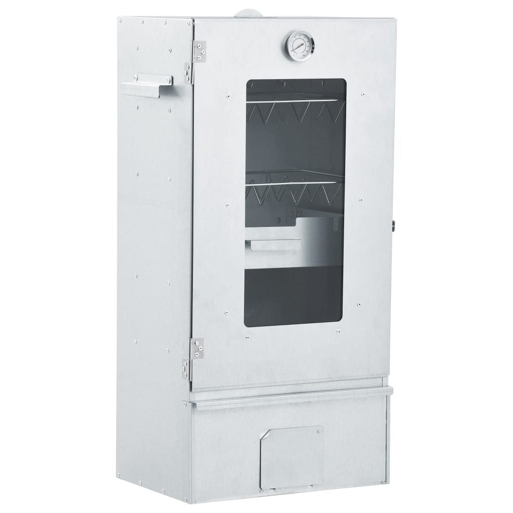 Affumicatore BBQ Vidaxl con generatore di fumo freddo in acciaio zincato