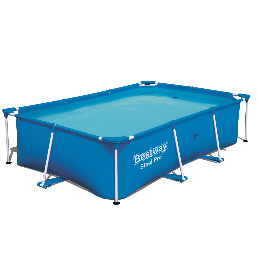 Piscina in acciaio bestway con telaio in acciaio 259x170x61 cm 56403