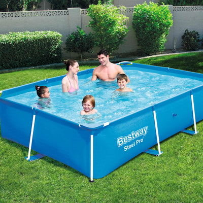 Piscina in acciaio bestway con telaio in acciaio 259x170x61 cm 56403