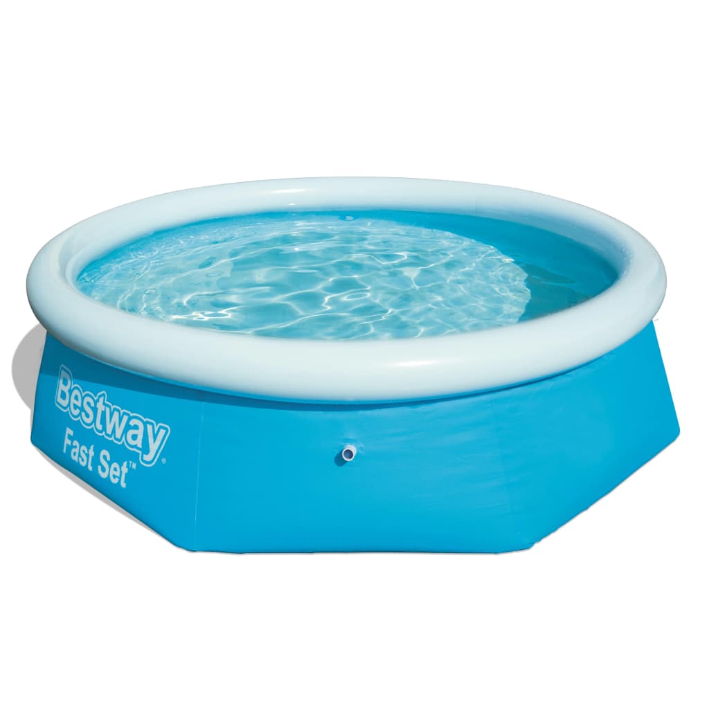 Bestway set veloce piscina gonfiabile intorno a 244x66 cm