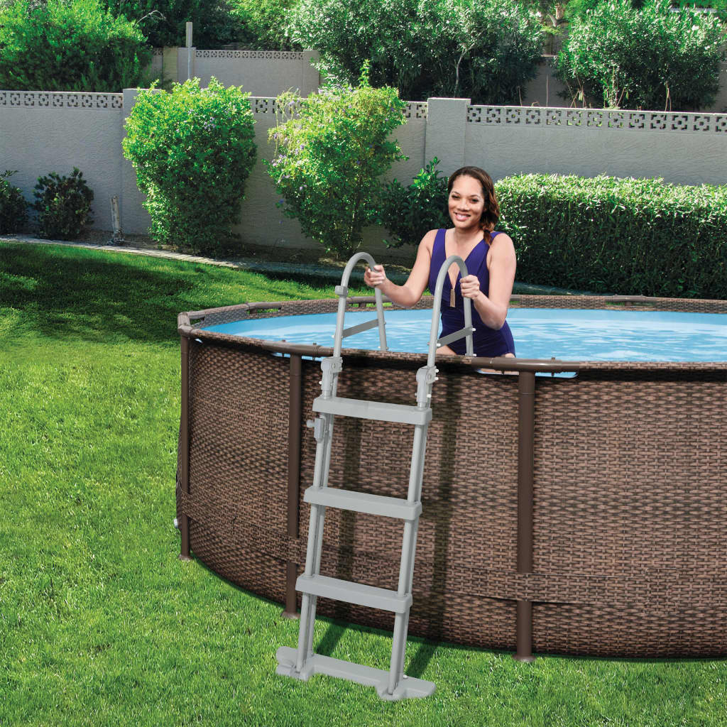 Vidaxl Flowlear Swimming Pools Ladder 4 passi 122 cm 58331