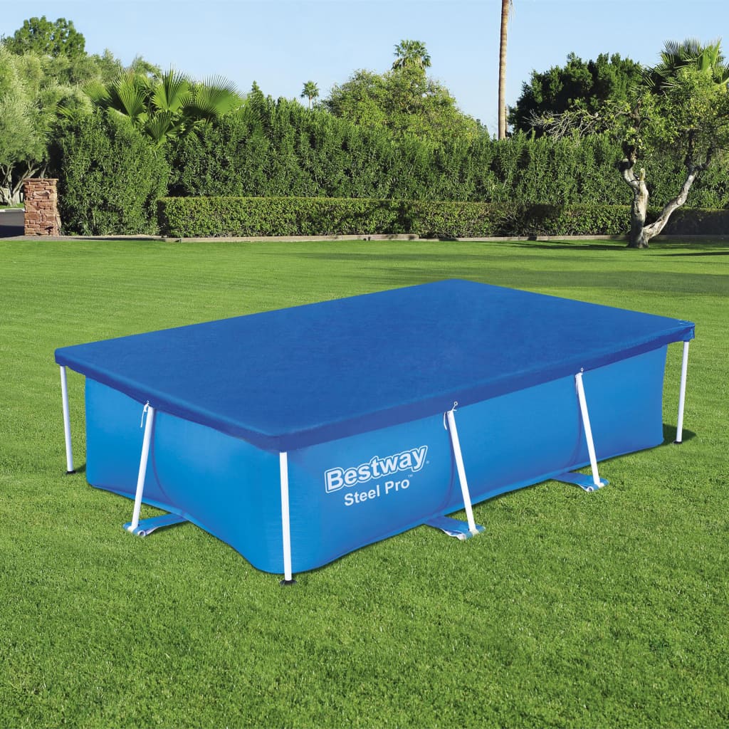 Copertina di piscina per nuoto a flusso bestway 259x170 cm