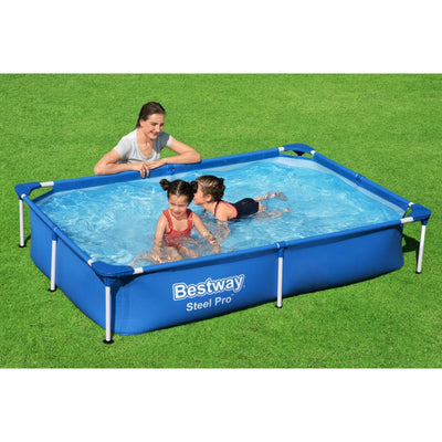 Piscina bestway in acciaio 221x150x43 cm