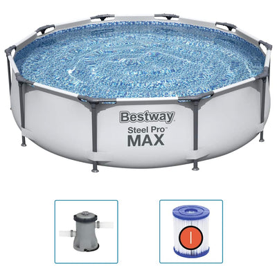 Bestway acciaio max piscina set 305x76 cm