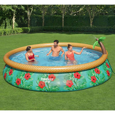 Set bestway set rapido set da piscina set paradiso gonfiabile 457x84 cm