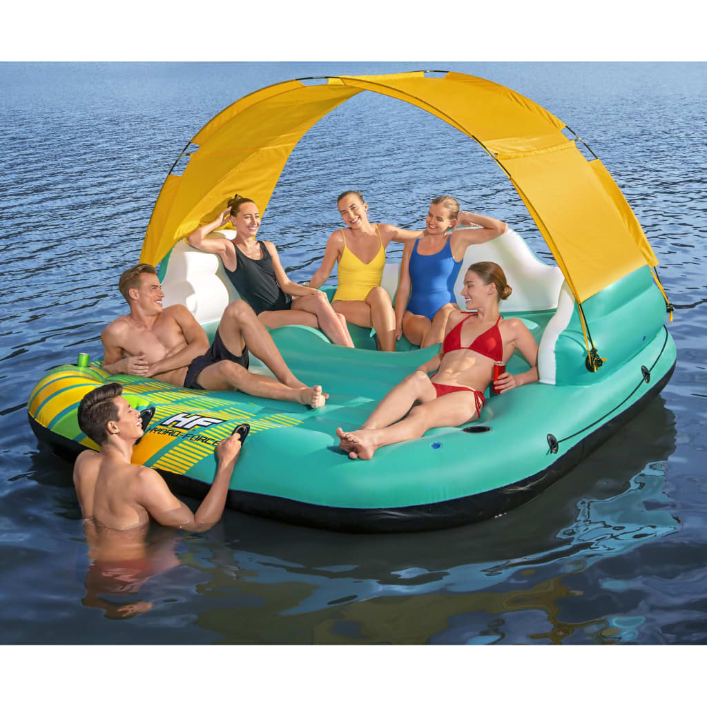 Bestway Driving Island Sunny Lounge Inflable de 5 personas 291x265x83 cm