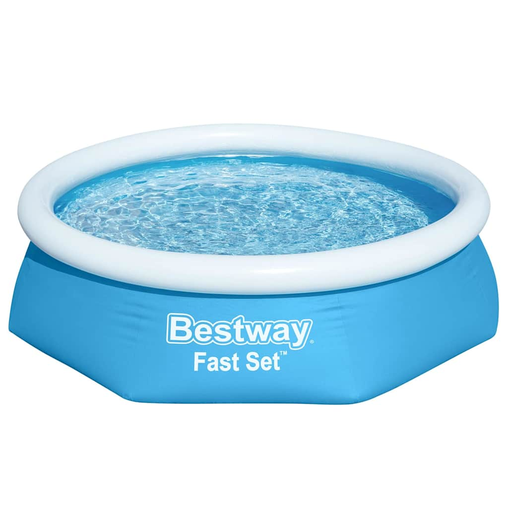 Bestway set veloce piscina gonfiabile intorno a 244x66 cm