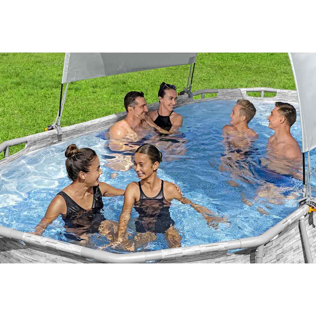 Cubro de piscina de la bestway White