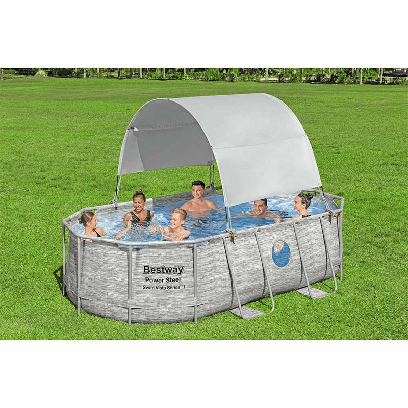 Piscina bestway rivestimento bianco