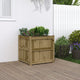 VidaXL Planning box 60x60x60 cm Impregnated pine