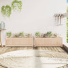 Vidaxl Plantadores 2 PC CM Solid Pine