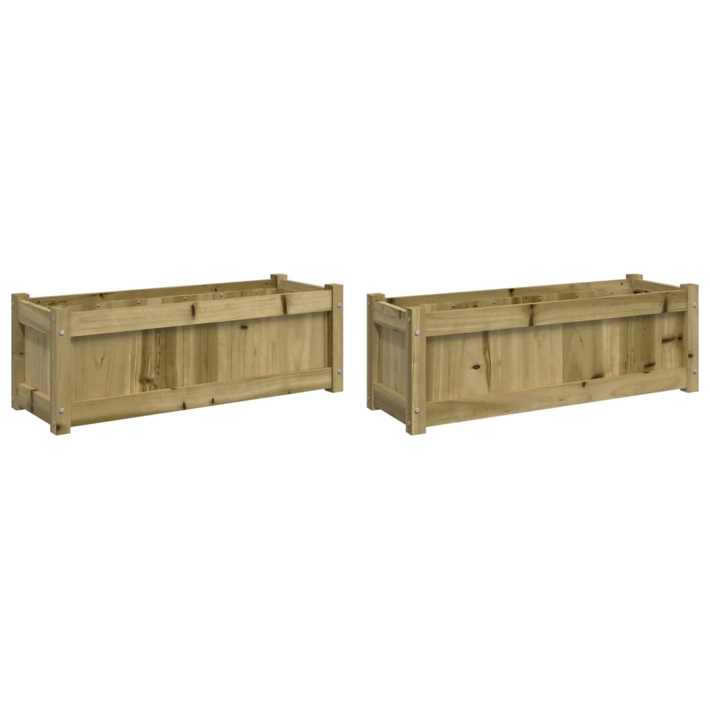 Vidaxl Fioters 2 PC CM Impregnato Wood