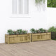 Vidaxl Fioters 2 PC CM Impregnato Wood