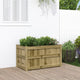 Vidaxl Planning box 90x50x50 cm Impregnated pine