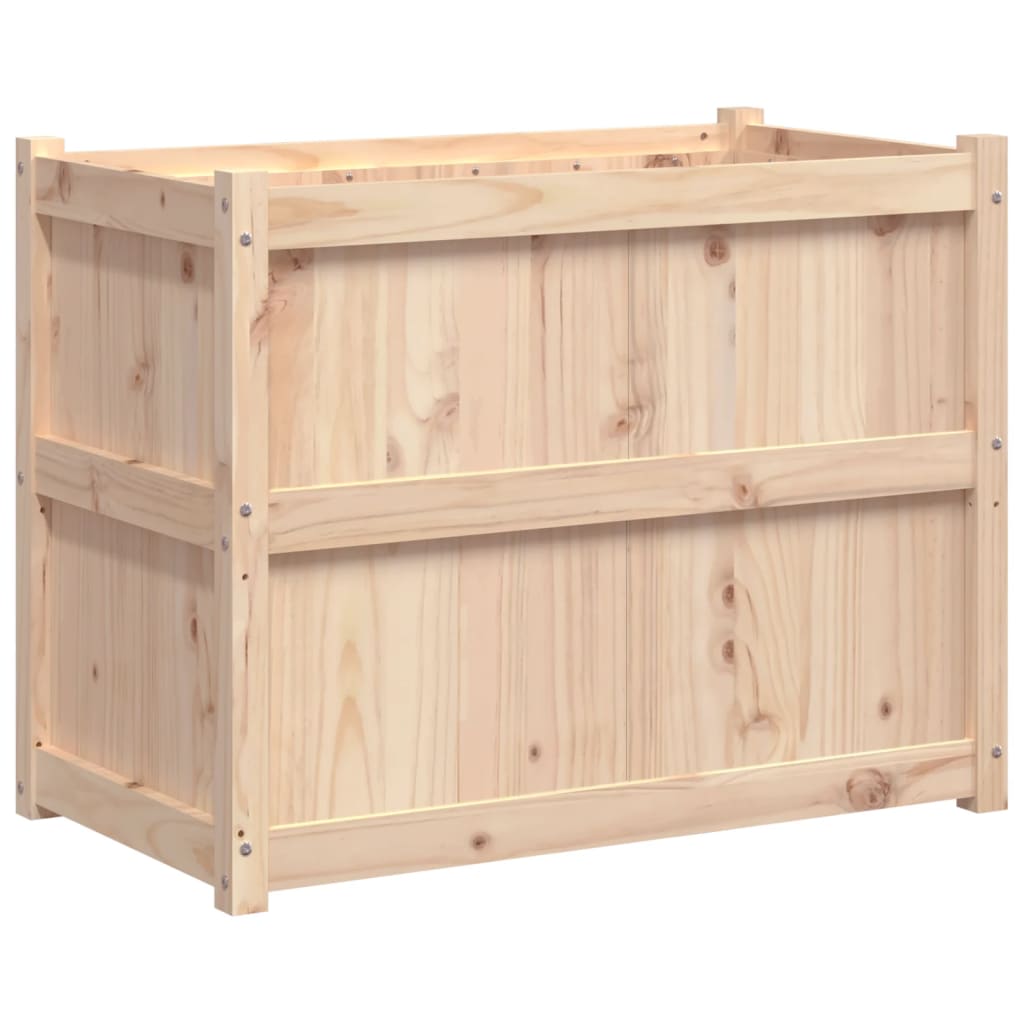 Vidaxl Planning Box 90x50x70 cm de pino sólido