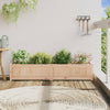 Plantador Vidaxl 150x31x31 cm de pino sólido