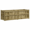 Pinza Vidaxl 150x50x50 cm Pine impregnato
