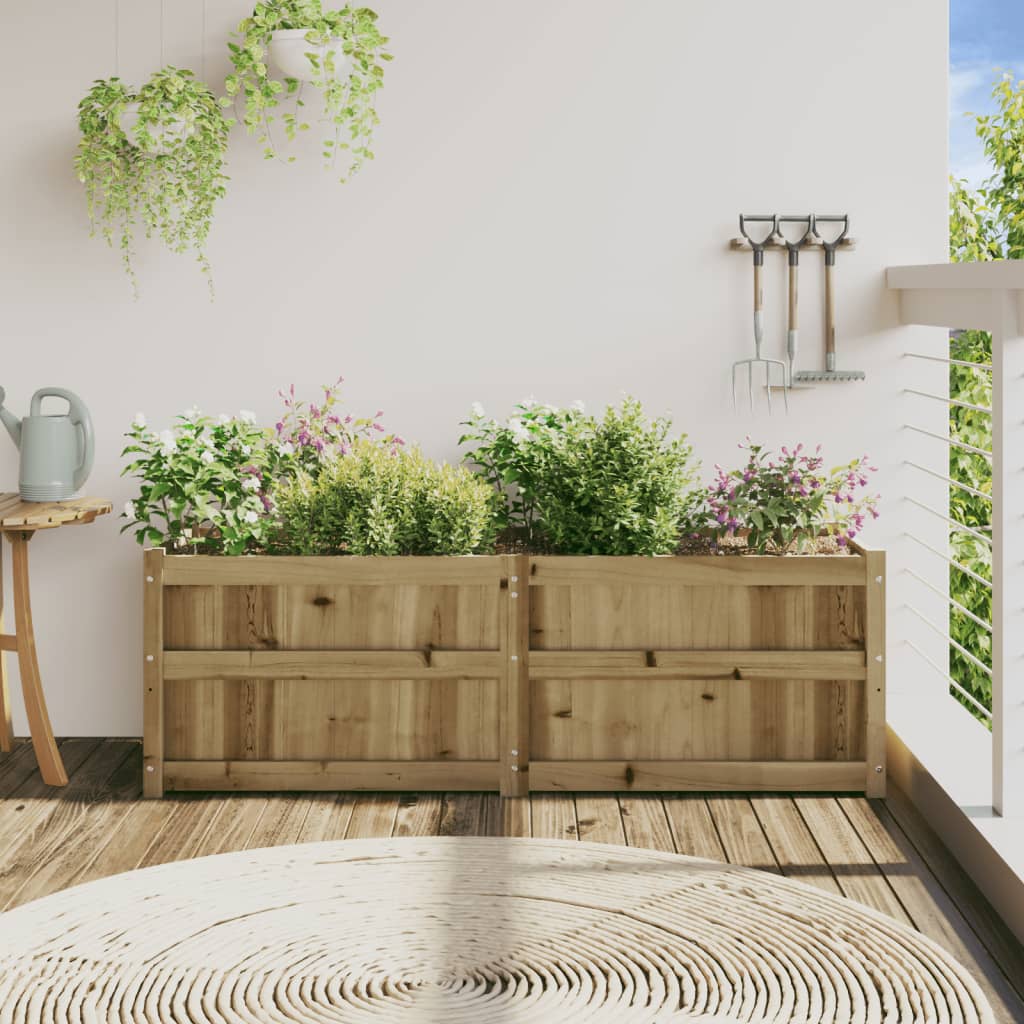 Pinza Vidaxl 150x50x50 cm Pine impregnato