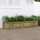 Vidaxl plantenbak 180x31x31 cm geïmpregneerd grenenhout