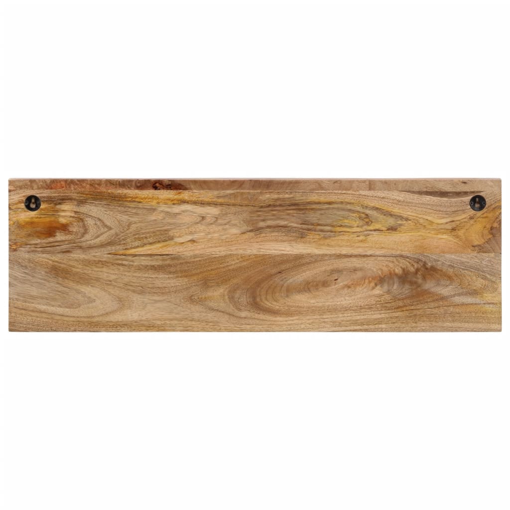 VidaXL Wall coat rack with 5 hooks solid mango wood