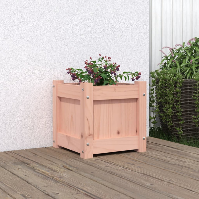 Vidaxl Planning Box 31x31x31 cm Douglhout sólido