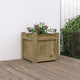 VidaXL Planter 31x31x31 cm Impregnated pine