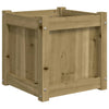 Casella di pianificazione di Vidaxl 40x40x40 cm Pine impregnato