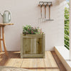 Vidaxl Planning Box 40x40x40 cm Pine impregnado