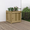 Vidaxl Planning Box 40x40x40 cm Pine impregnado