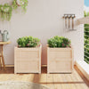 Vidaxl Planners 2 PC CM Solid Pine