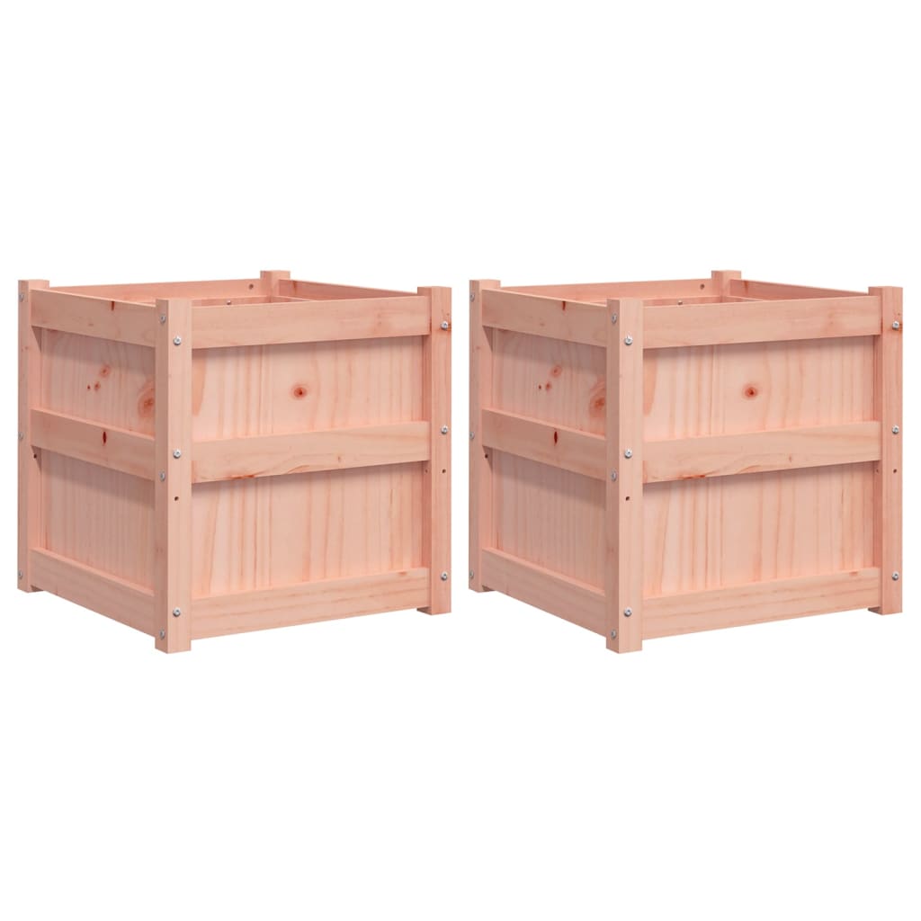 Vidaxl Fioters 2 PC Solid Douglashout